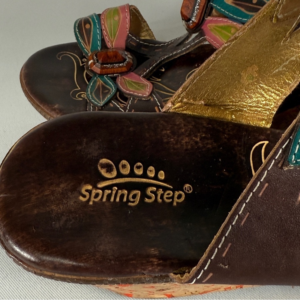 Spring Step Multicolor Women's Sandals - Picture 9 of 10